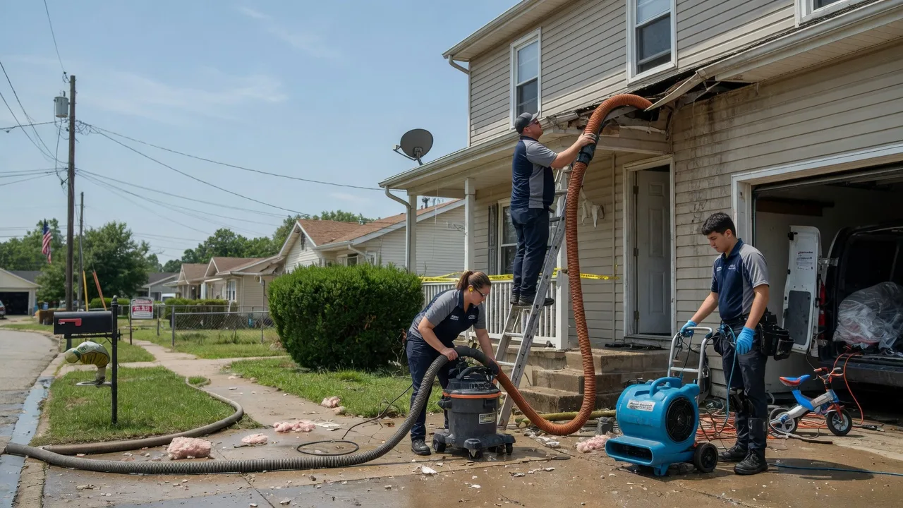 Water Damage Restoration in Newport, IN near me